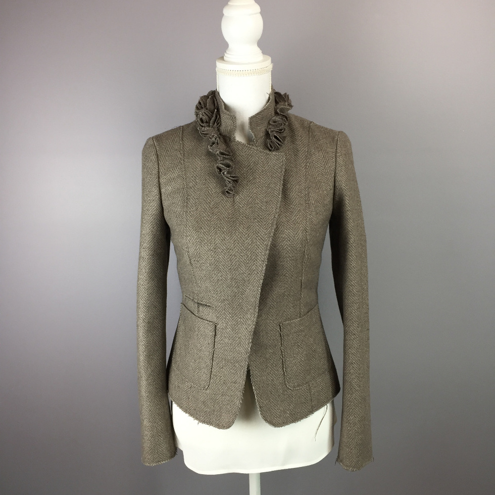 BANANA REPUBLIC Tweed Italian Wool Blazer